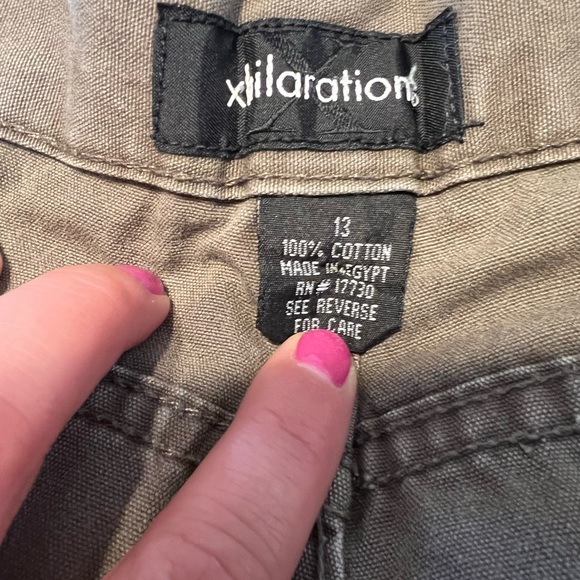 Army green shorts - Picture 3 of 3